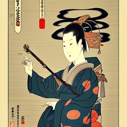 BANNERS, Ukiyo-e japanese art