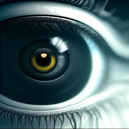 eye clock, Unreal Engine 5, lens macro,sharp focus, realistic, hyper detailed