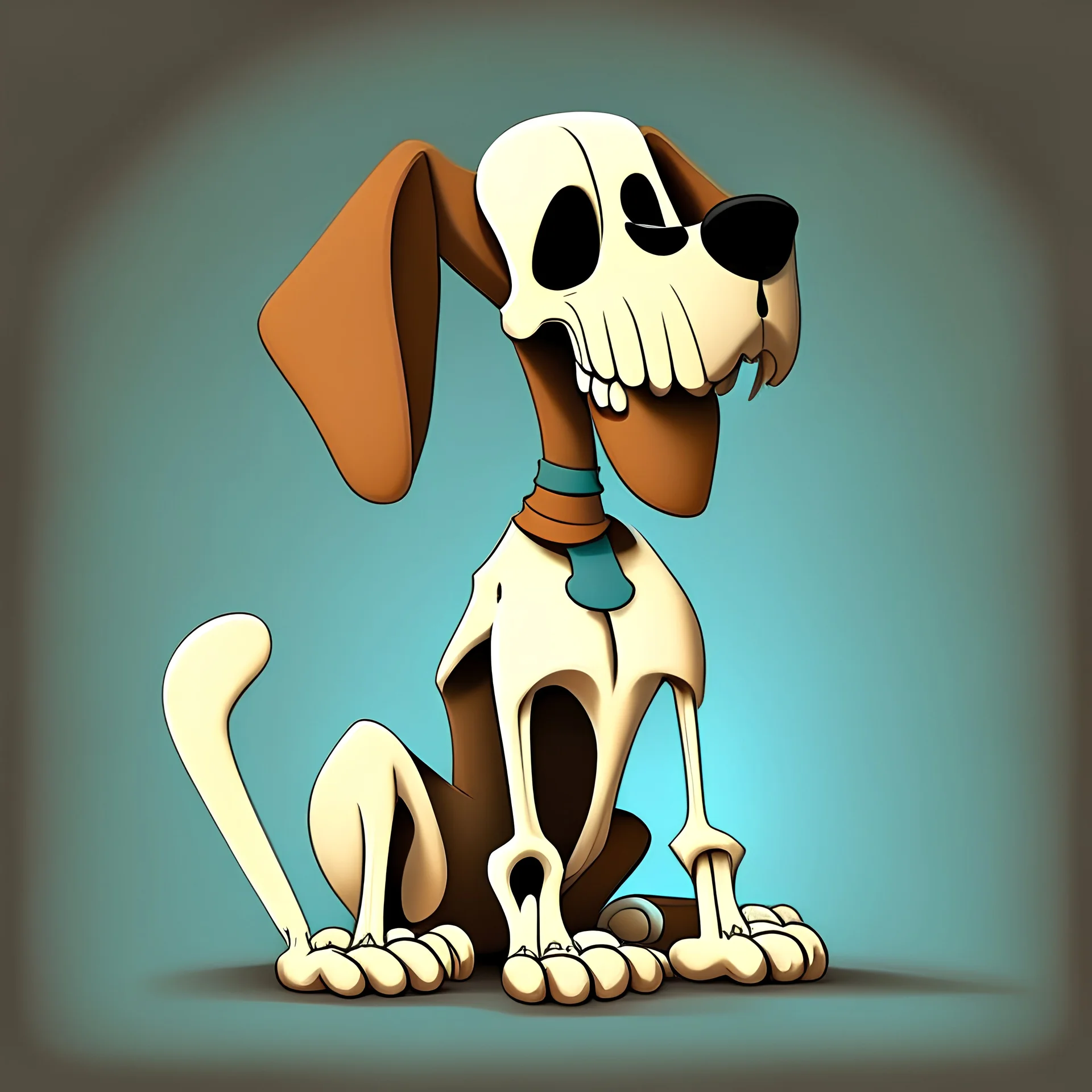 cartoon_skull_dog_with_bone_looking_right