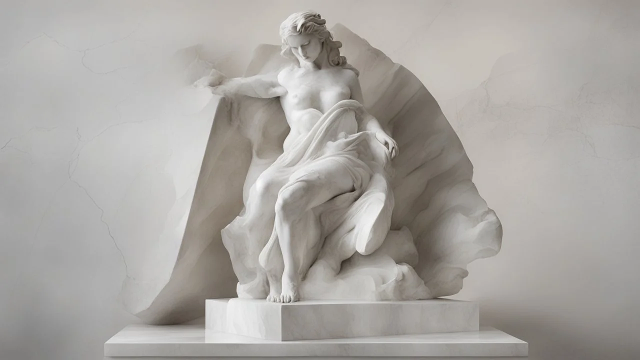 Marble sculpture by Michelandgelo