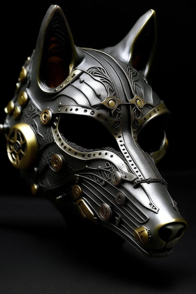 cyper punk japanese wolfmask