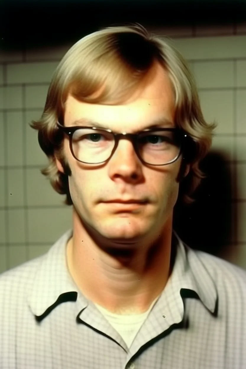 jeffrey dahmer mugshot creepy