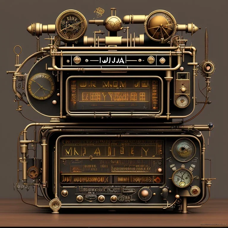 Radio enfer steampunk