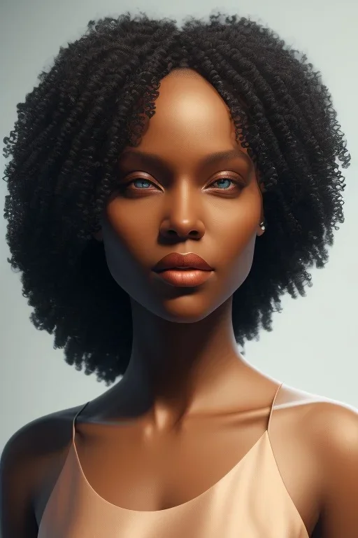 A portrait of a beautiful curvaceous black woman with long wavy hair, wearing a red scarf, wizard, magical, ethereal, intricate, realistic lighting, soft lighting, Concept art by wlop, Ultra quality 8k, Ultra Realistic