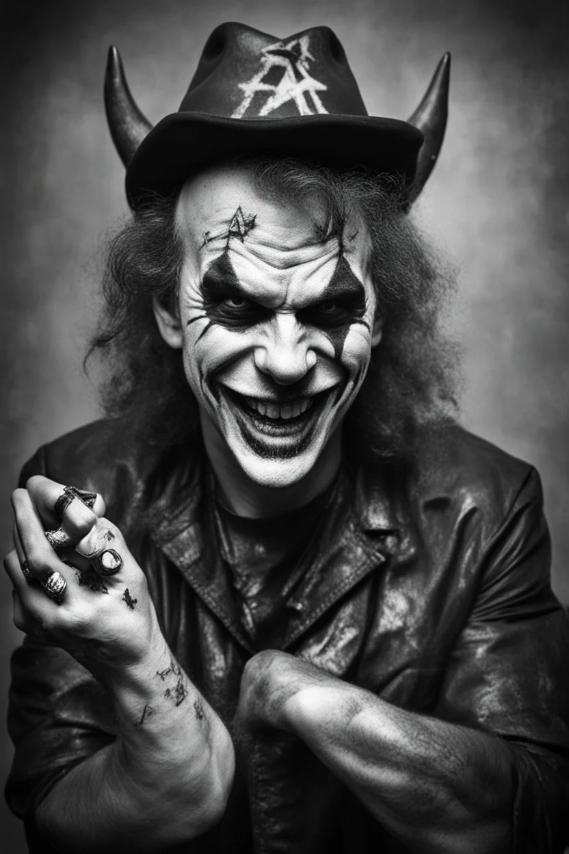 Stalker vocal worshipper of Satan His smile, riddled with rotten and missing teeth, was compared to that of a “killer clown bought his infamous AC/DC cap. He was so obsessed with pentagrams that he had one tattooed on the palm of his left hand,