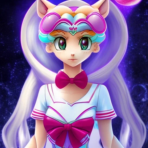 gato negro luna de la serie sailor moon