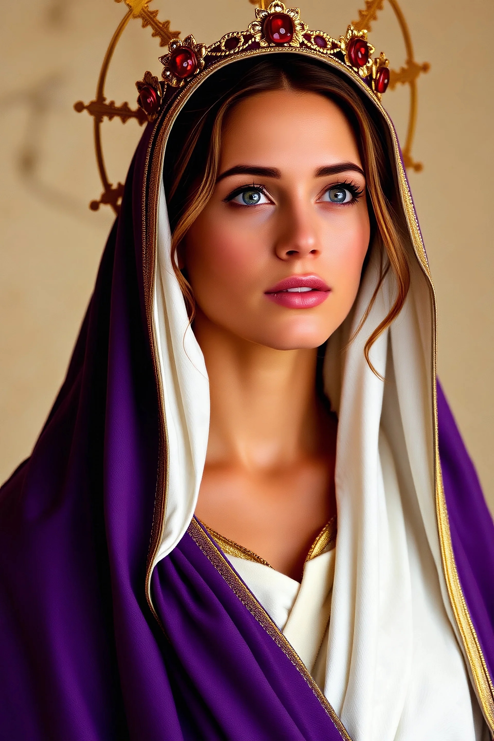 Jessica Alba plays the Virgin Mary