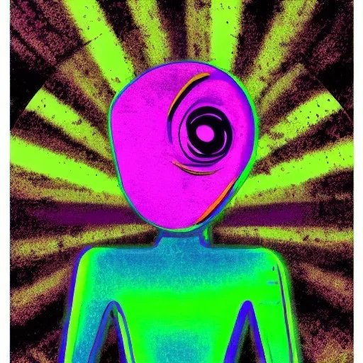 psychedelic lonely android