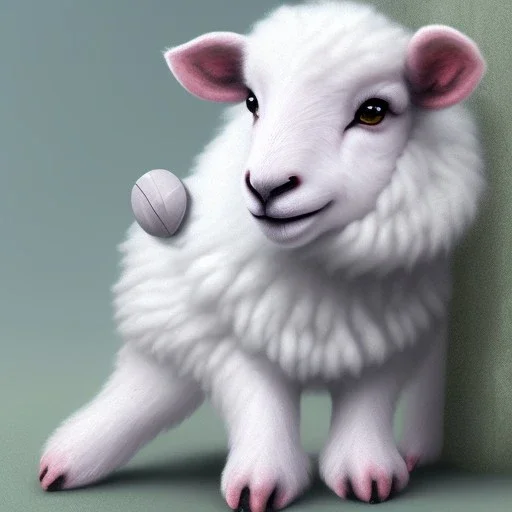 baby sheep cute