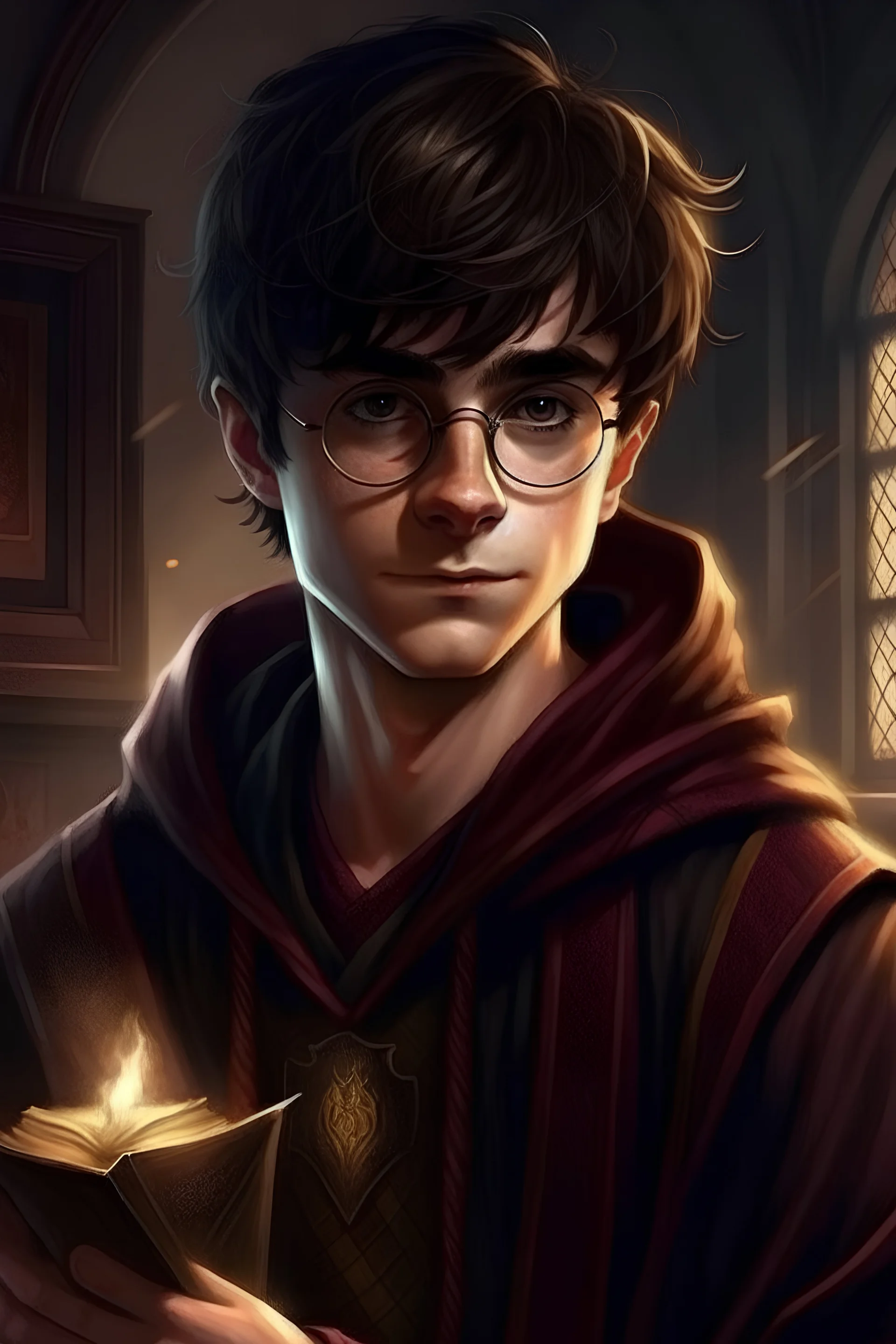 Harry Potter teenager as a villain