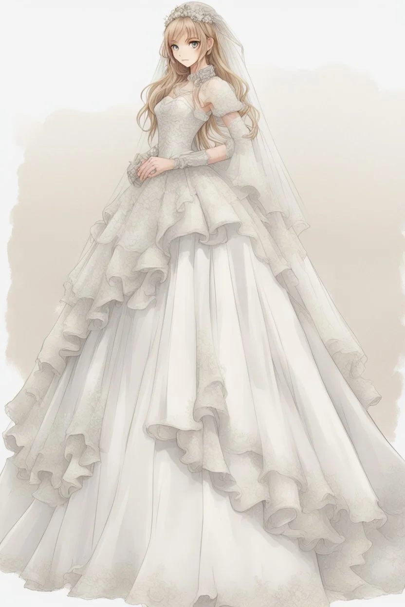 Wedding battle dress