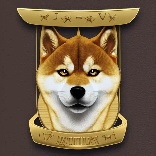 shiba inu US military badge