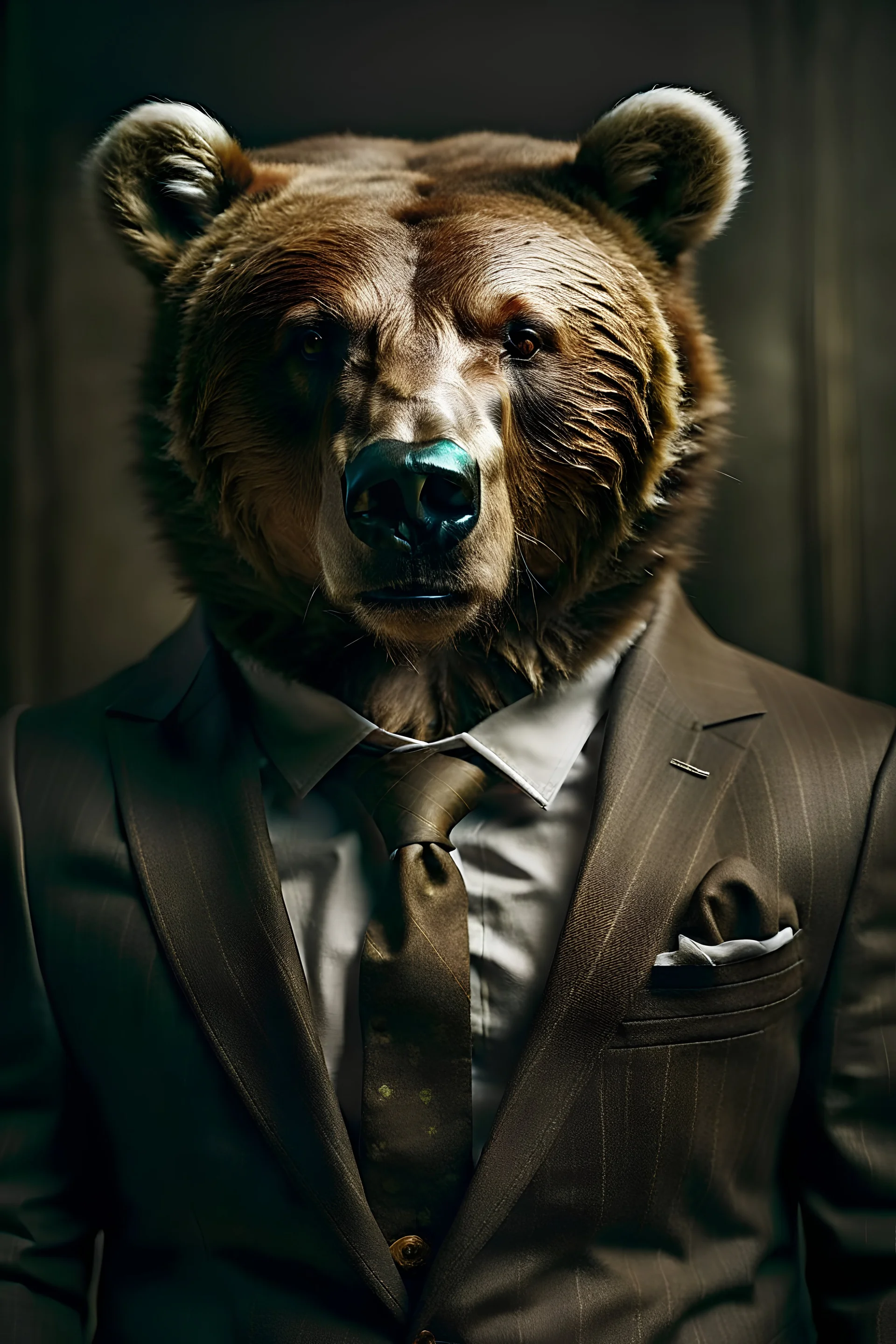 suit, bear,