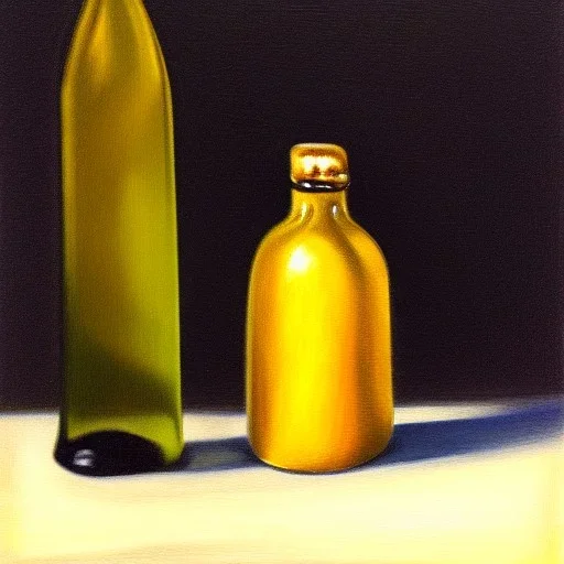 still life bottle