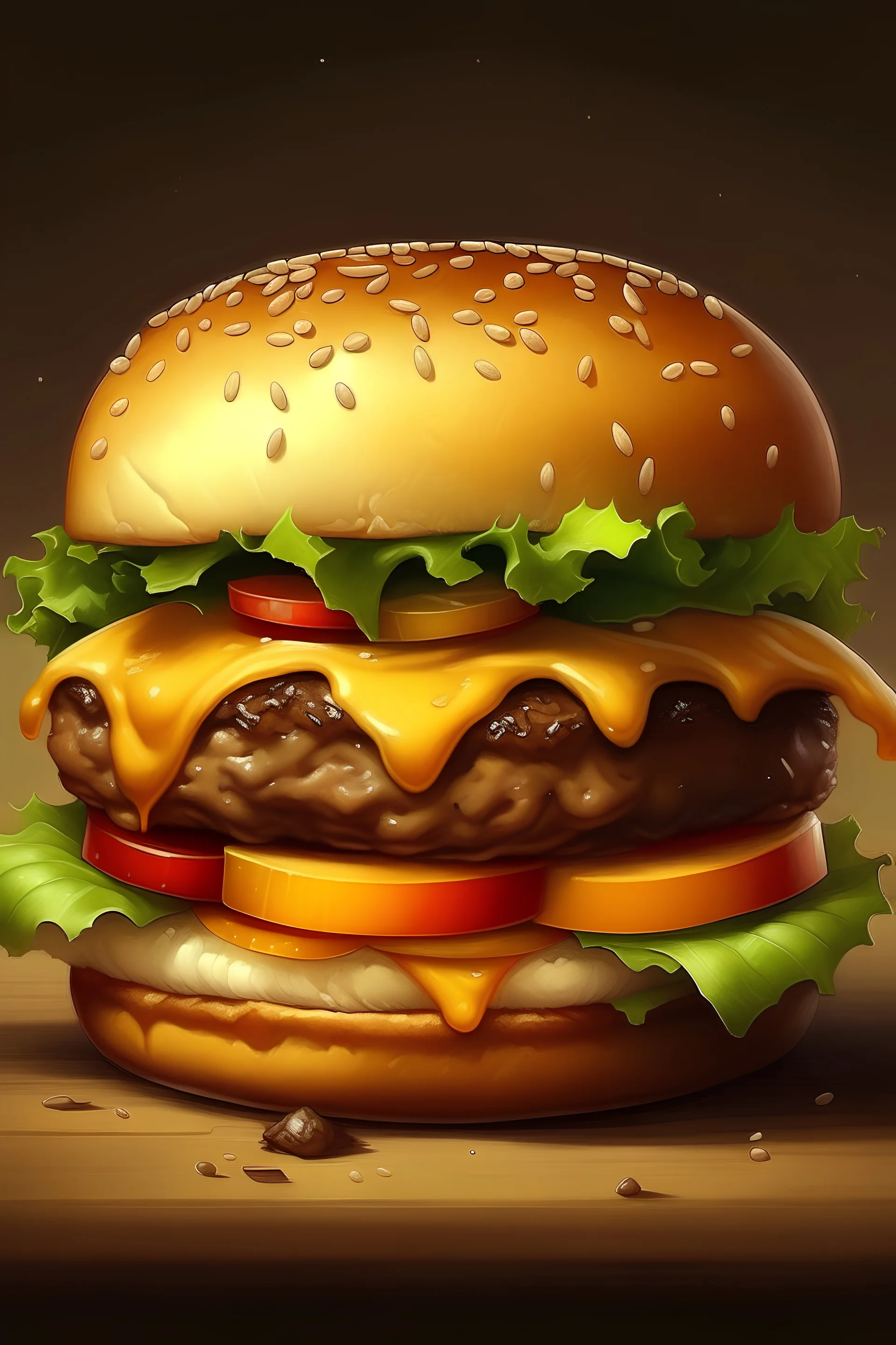 Hazme una hamburguesa con queso