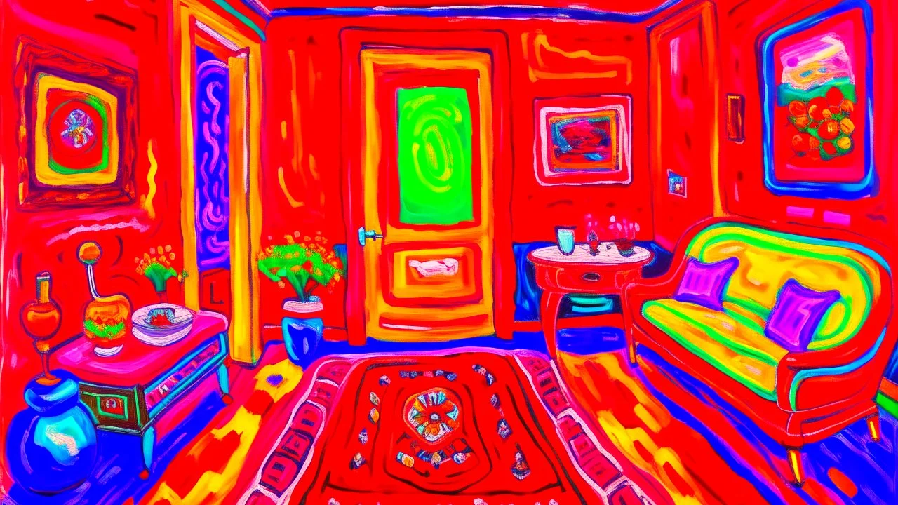 the red room fauvism style