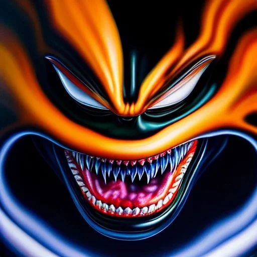 Ultra detailed fullbody Portrait in oil on canvas of Venom merging with Son Goku, extremely detailed digital painting,extremely detailed face,crystal clear Big eyes, mystical colors ,perfectly centered image, perfect composition, rim light, beautiful lighting,masterpiece,8k, stunning scene, raytracing, anatomically correct, in the style of Wizyakuza and robert e howard and InHyuk Lee and Ohrai Noriyoshi and Simon Bisley.