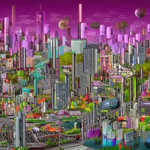 Biologic cityscape