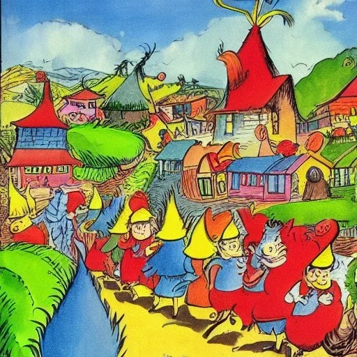 village by dr seuss