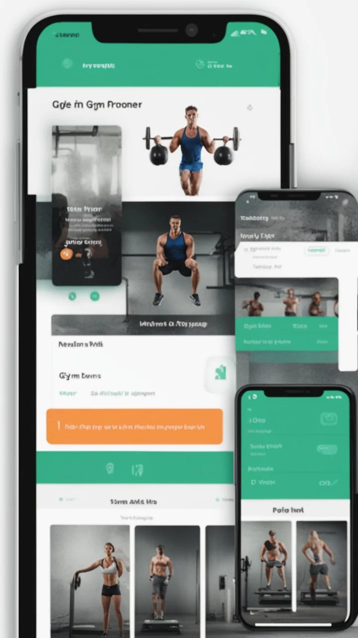 profil page for gym app