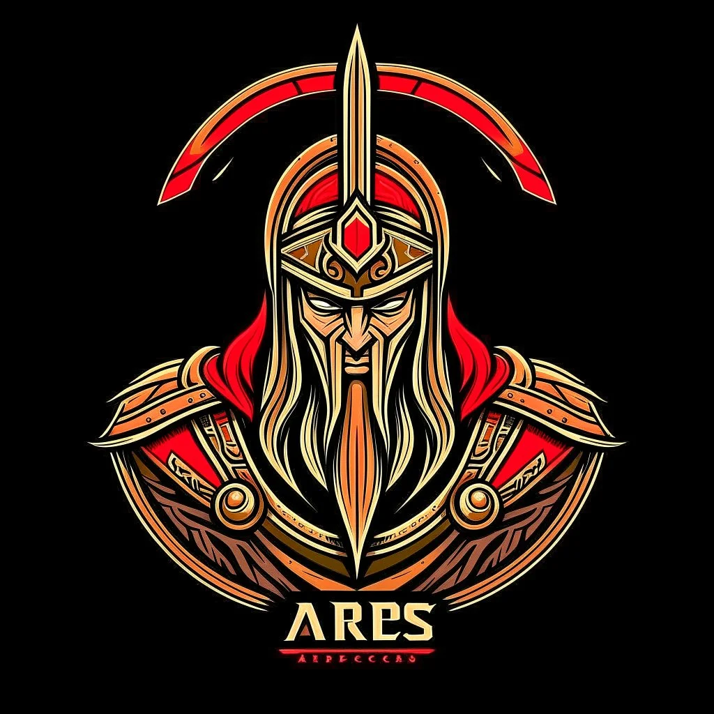 Logo for Ares the Greek God of War