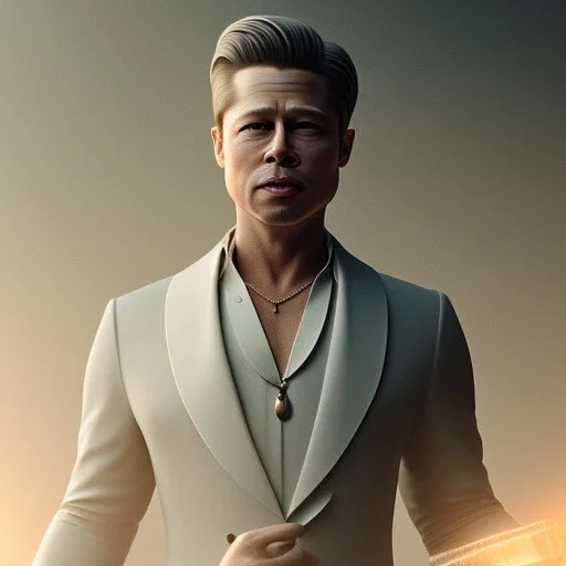 Full body, 3d render, Brad pitt 1800's men style, 1800's hair style, 1800's men clothes style,cleaning house, hyper realistic, octane render, unreal engine 5, 8k, palace background, uhd