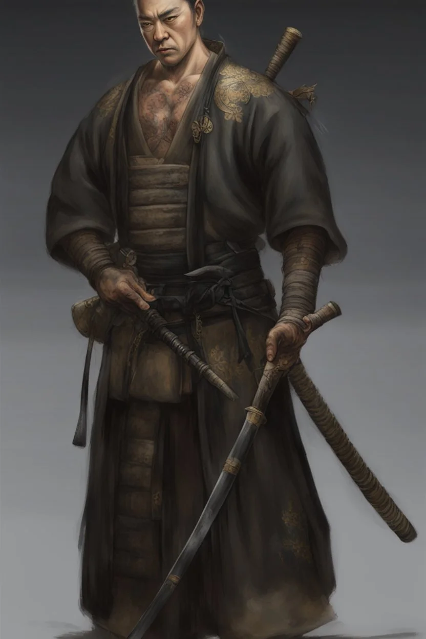 realistic samouraï tradionnal