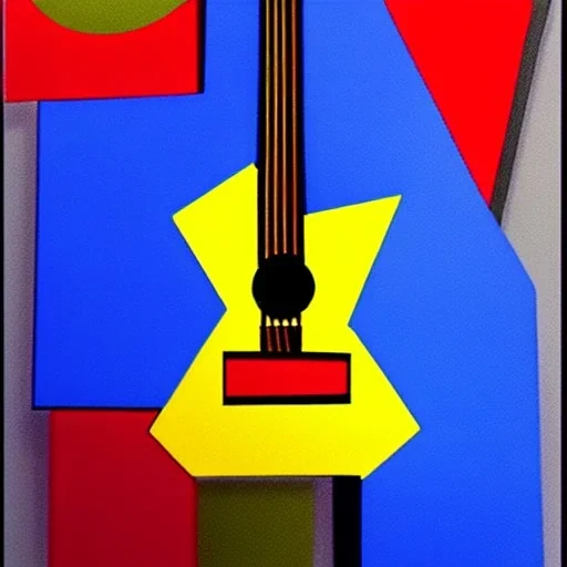 Cubism Guitar