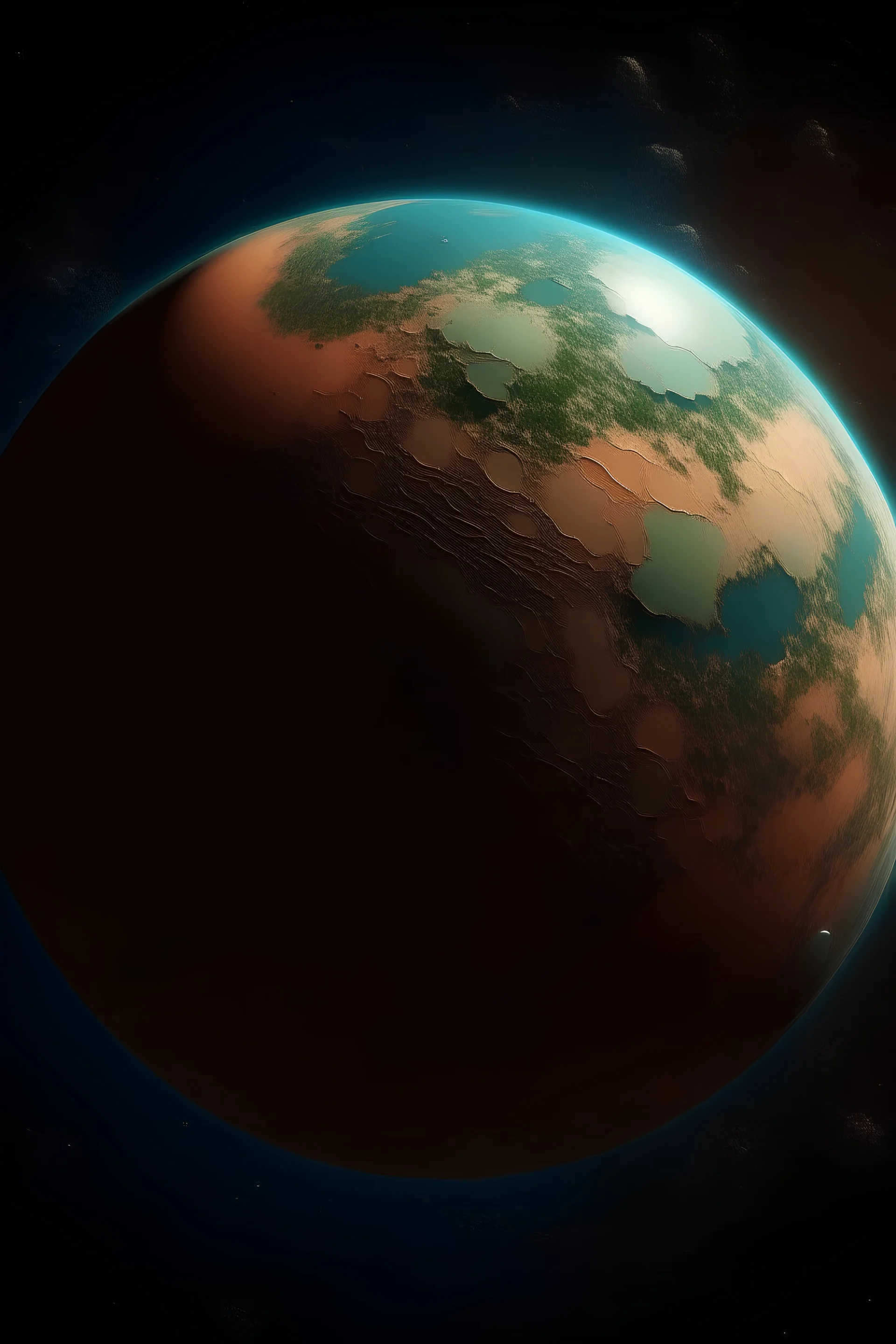 a planet floor