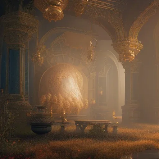 The magic king, mysterious, soft lighting, unreal engine 5 volumetric lighting, intricate details, realistic style, 8k resolution