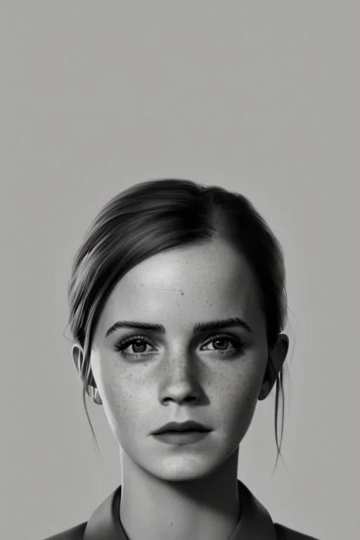 emma watson identify face, Hogwarts uniform , big busty , dirty face, pintura, ,details,texture,8k quality, florest, Minimalism, Romanticism, Expressionism, Impressionism