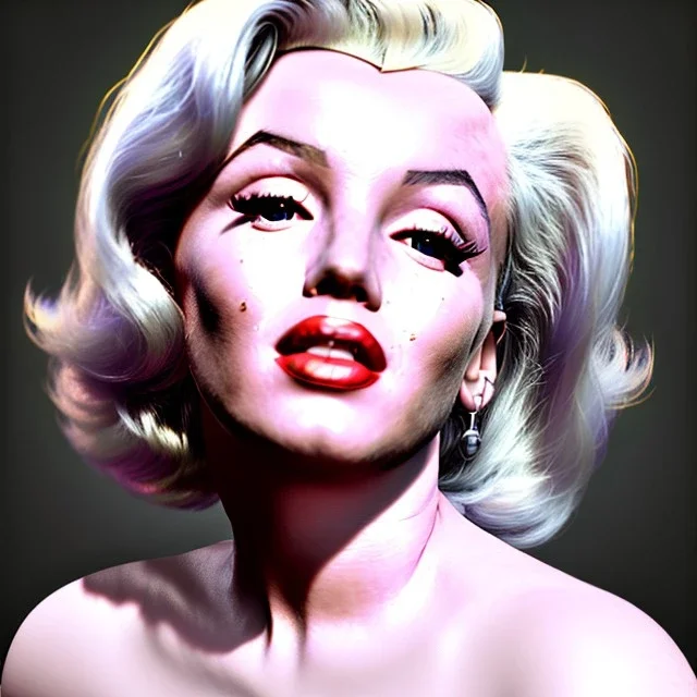 Realistic image portrait, Marylin Monroe, 90s fashion style, highly detailed, unreal engine 5, ray tracing, RTX, lumen lighting, ultra detail, volumetric lighting, 3d, finely drawn, high definition, high resolution.