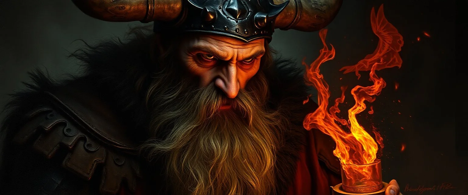 viking vampire by Rembrandt