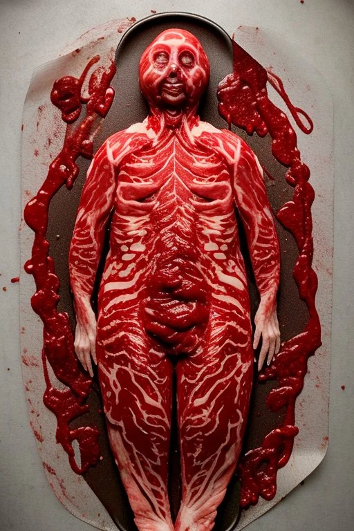 meat blood guts