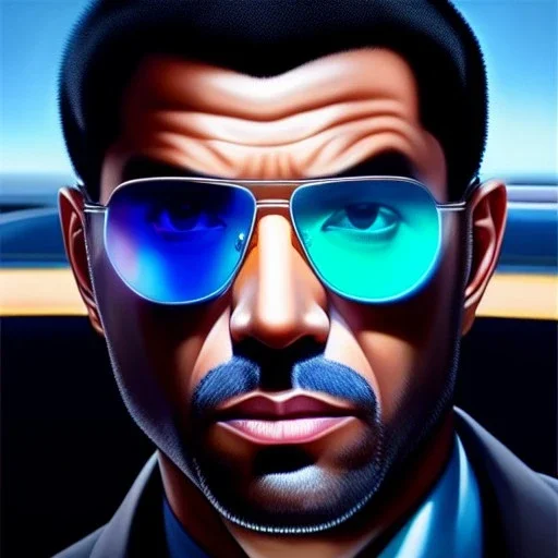 Ultra detailed fullbody Portrait in oil on canvas of Grand Theft auto,extremely detailed digital painting, extremely detailed face, crystal clear eyes, mystical colors ,perfectly centered image, perfect composition, rim light, beautiful lighting,masterpiece ,8k, stunning scene, raytracing, anatomically correct by Seung Eun Kim and simon bisley and Nagasawa Rosetsu.16k