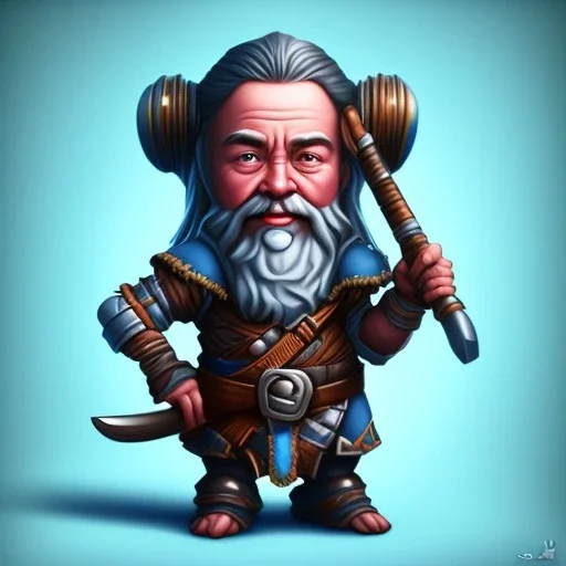 Dwarf with a hammer