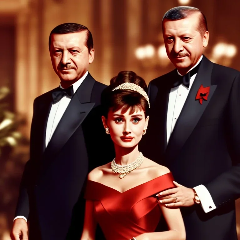 Erdogan and Audrey Hepburn partner on holiday