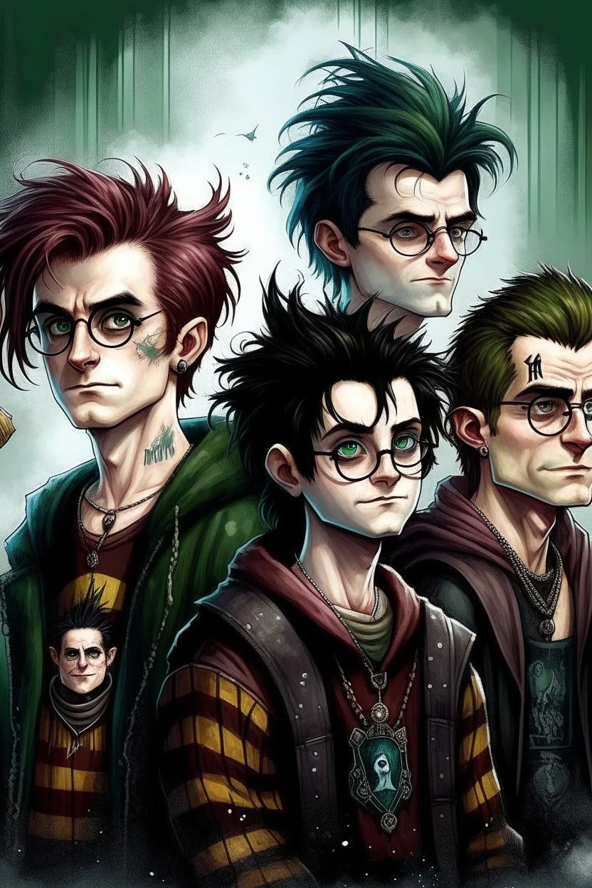 harry potter.. men som punks