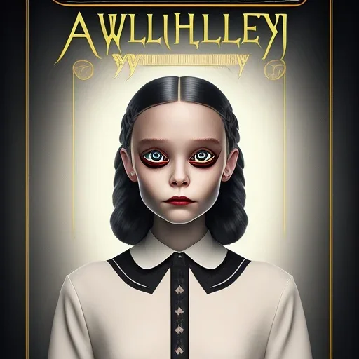 wednesday addams rolünde oynayan jenna ortega netflix