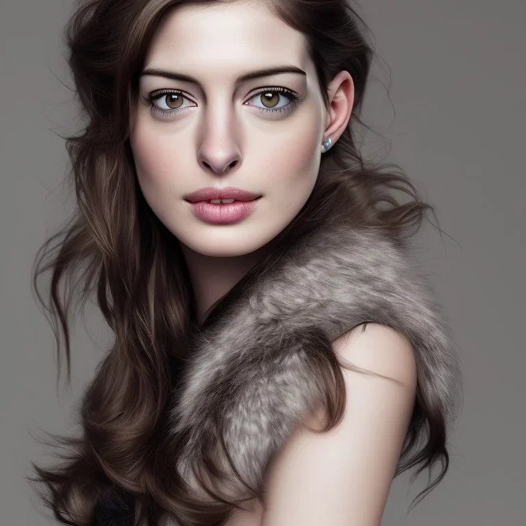 Anne Hathaway photo face , wearing viking, 8k quality, highly detailed, highly quality