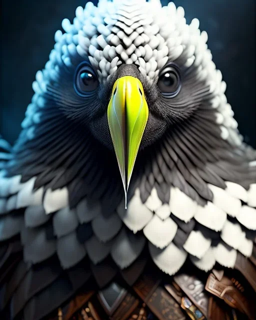 "black feathered, rogue, mysterious Kenku male, bird, full-scale head and shoulders portrait, 8k resolution concept art portrait by Greg Rutkowski, Artgerm, WLOP, Alphonse Mucha dynamic lighting hyperdetailed intricately detailed Splash art trending on Artstation triadic colors Unreal Engine 5 volumetric lighting Splash art fantasy"