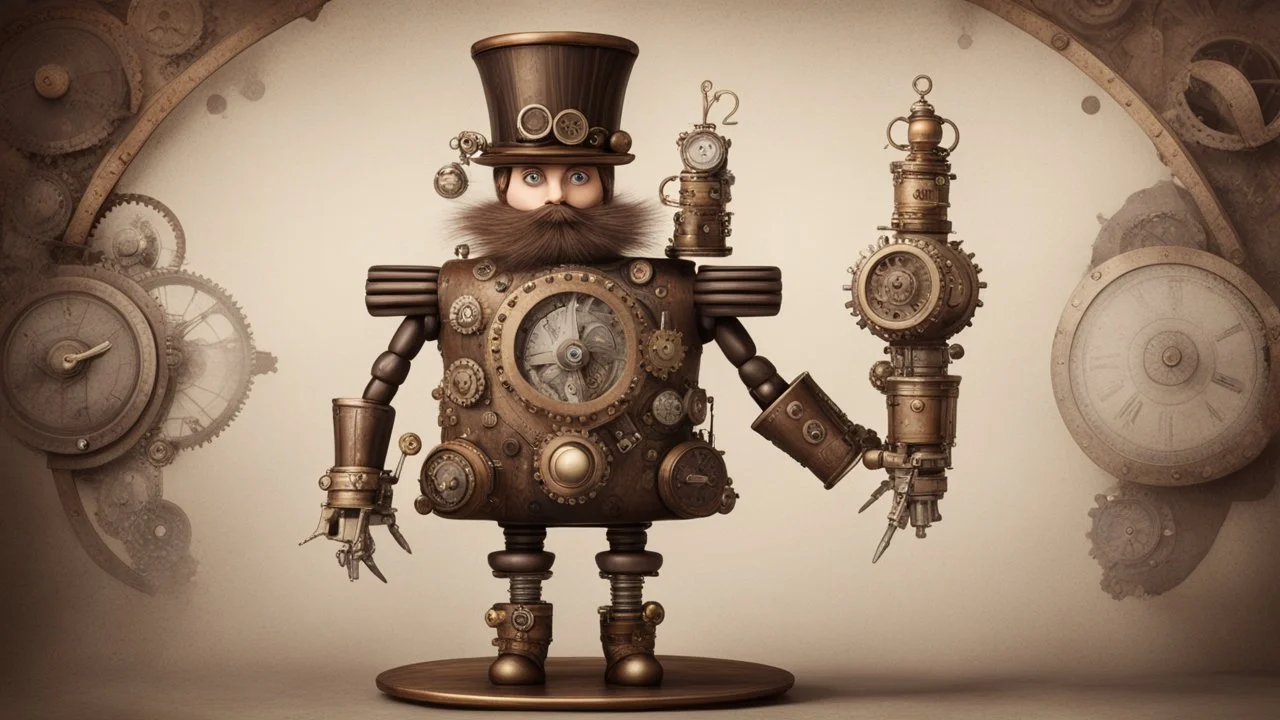 щелкунчик в стиле стимпанк