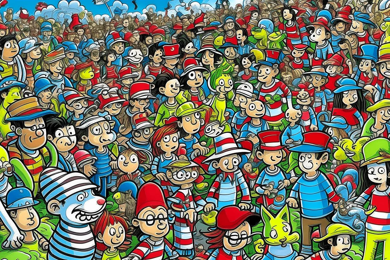 where's Wally but with cats