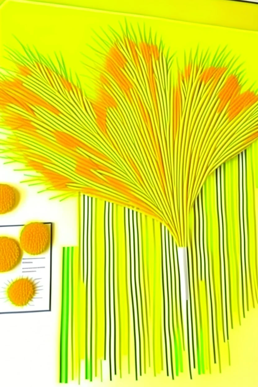 Make a mind map of the wheat for the interior design.