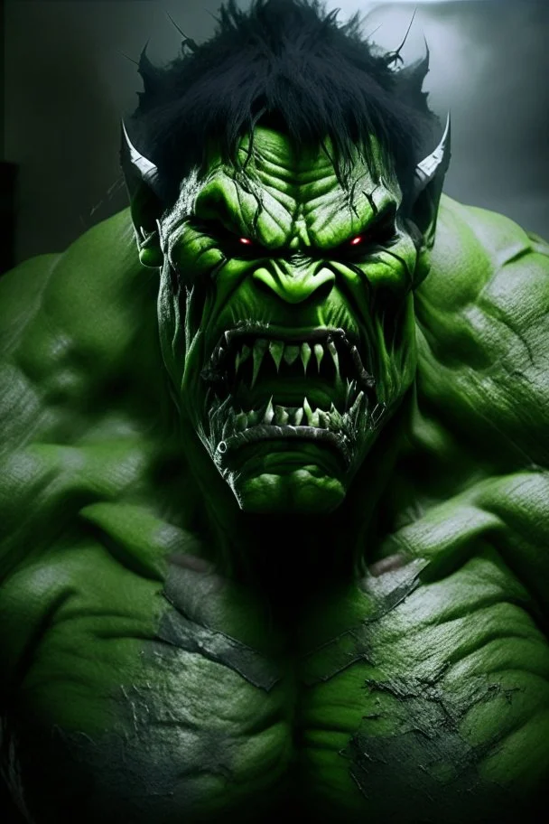 Demon hulk photo real