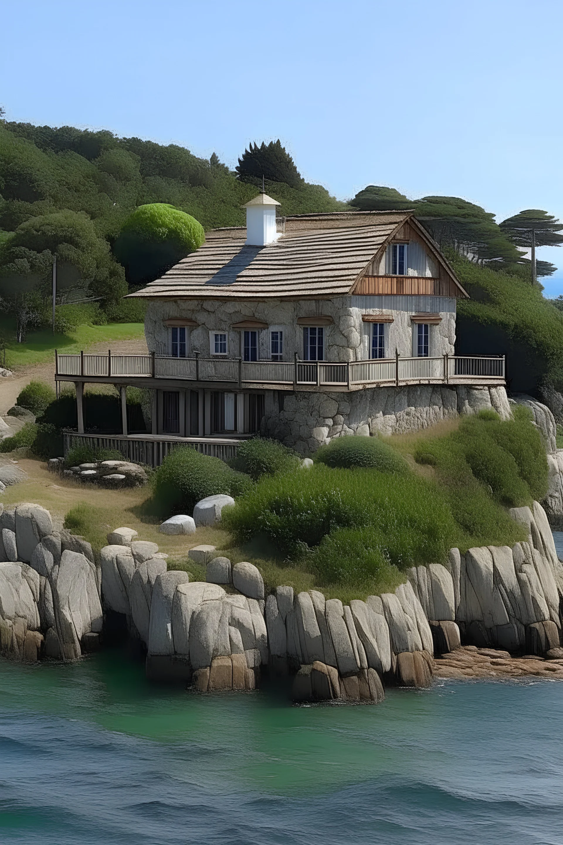 una casa en la isla