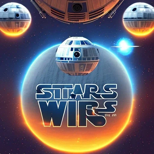 logo with only the letters 'STAR WARS'