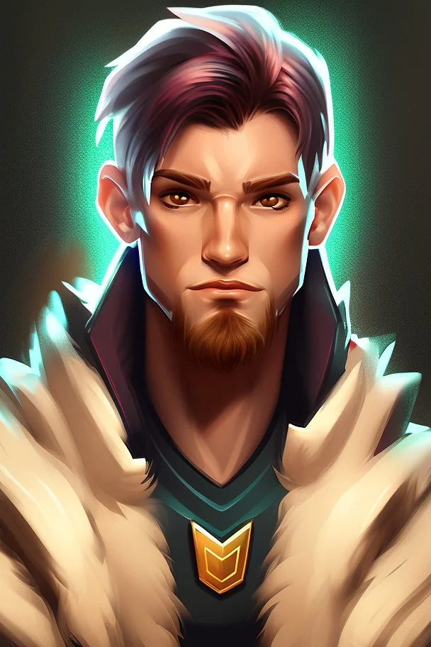 Tambz gamer logo male portrait fantasy