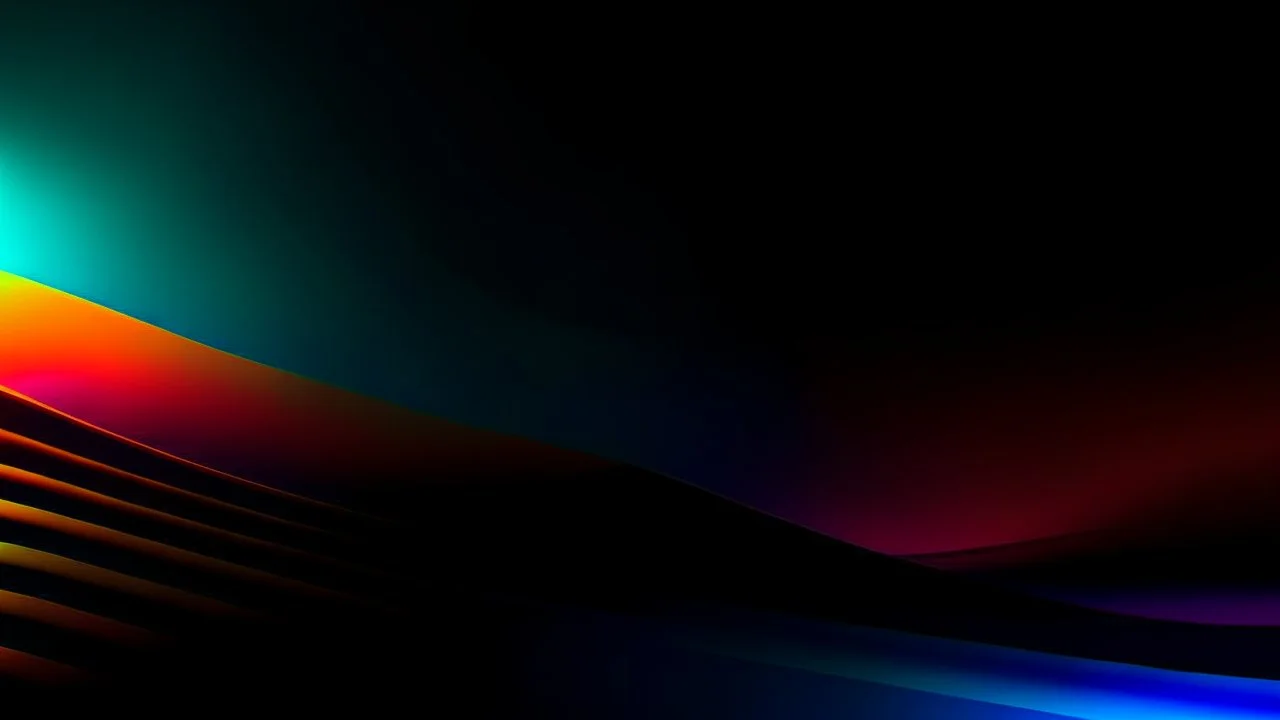 Abstract, minimalistic wallpaper with two hues, gradient, dark, vibrant