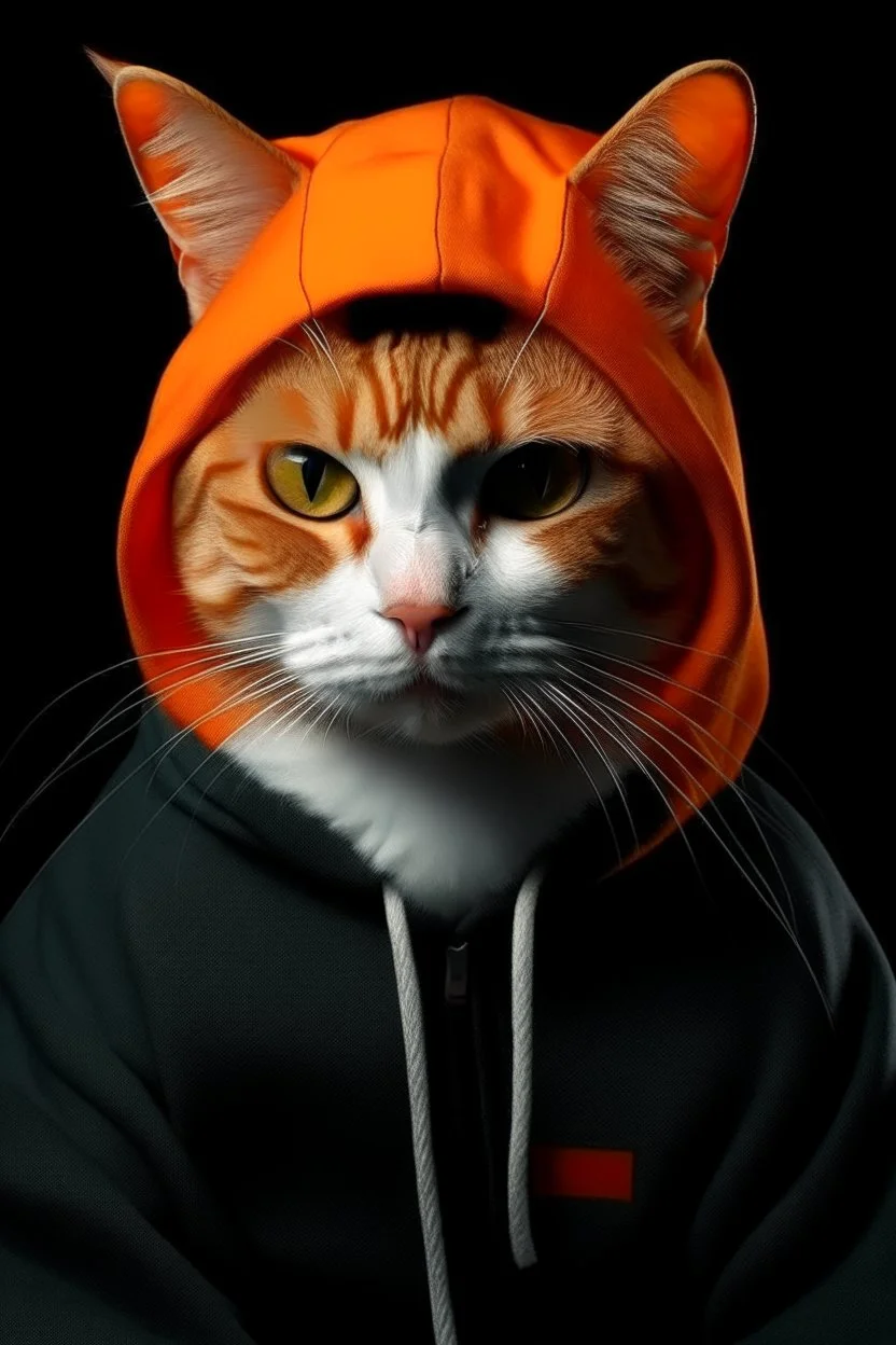 orange eminem cat